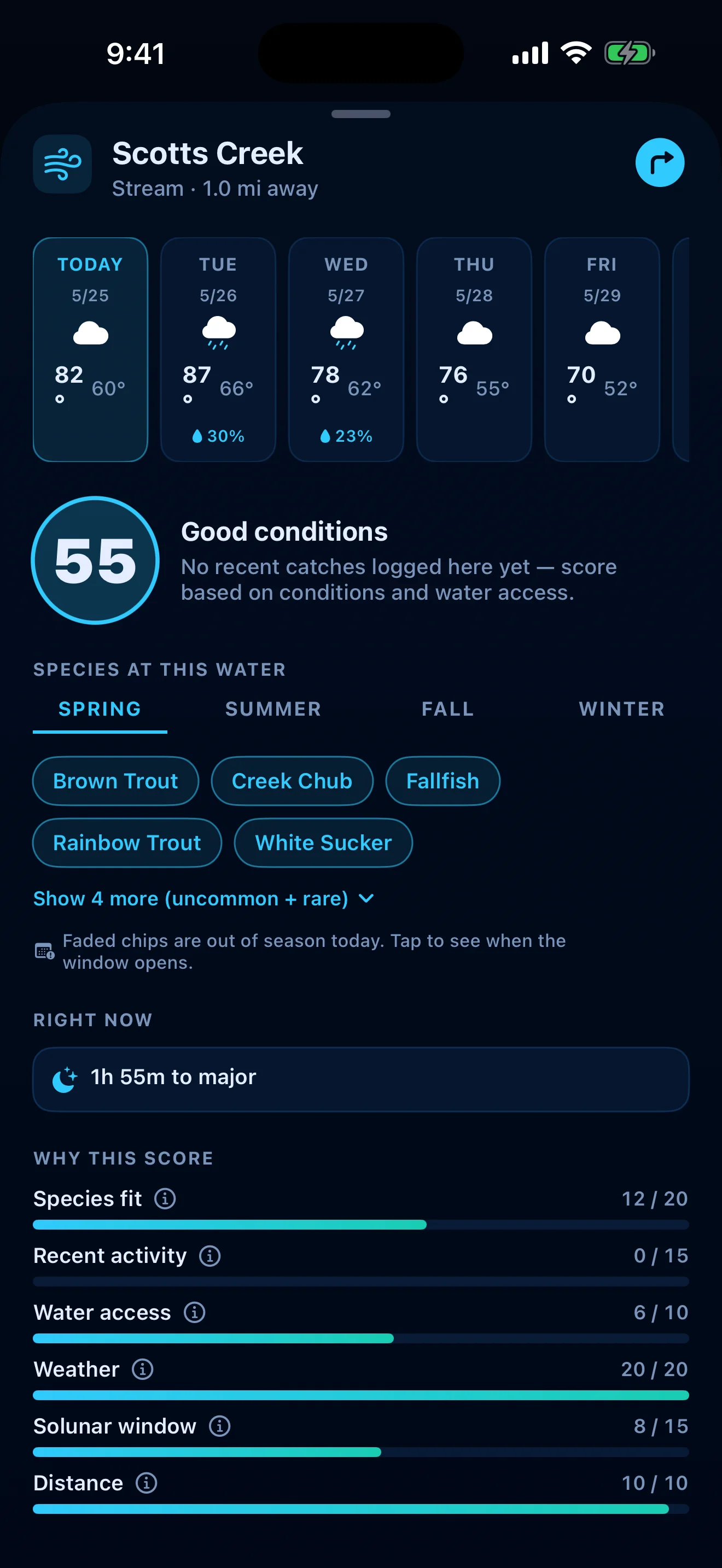 Fishing Spots screenshot